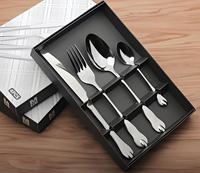 Caja Rectangular Rígida y Estrecha con Acabado de Color Sólido para Almacenamiento de Utensilios de Cocina, Caja para Cuchillos y Tenedores