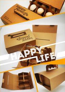 Tùy Chỉnh Đúc Giấy Thân Thiện Với Môi Trứng Gà Carton 6 Gói Trứng Hộp Thùng Carton Đóng Gói Hộp - Product Image 6