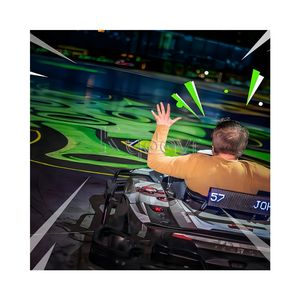 Activation intérieure du parc d'attractions Manèges Karting Mr Ar Projecteur Electrico Gokart Simulateur de jeux d'amusement avec boîte de jeu immersive - Product Image 3