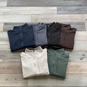 Veste Sojourn identique à la Lulu, veste décontractée d'automne, veste de sport tendance, veste en tissu élastique à col montant pour homme - Product Image 3
