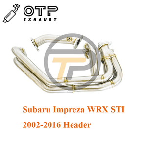 OTP ống xả cho Subaru <span class=keywords><strong>Impreza</strong></span> Wrx Sti 2002-2016 chiều dài bằng SUS304 thép không gỉ hiệu suất cao tiêu đề - Product Image 4