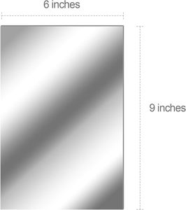 20*20 cm High Quality Wholesale Custom Modern Flexible Frame Less <b>Small</b> Bohemian Design Copper <b>Mirror</b> Combination Self Adhesive - Product Image 3