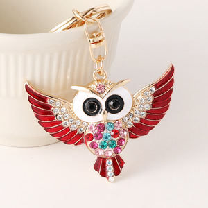 Dibujos animados Ángel búho Aleación de Zinc abrebotellas llavero impermeable moda coche llavero para bolsa colgante lindo Animal pequeño regalo - Product Image 3