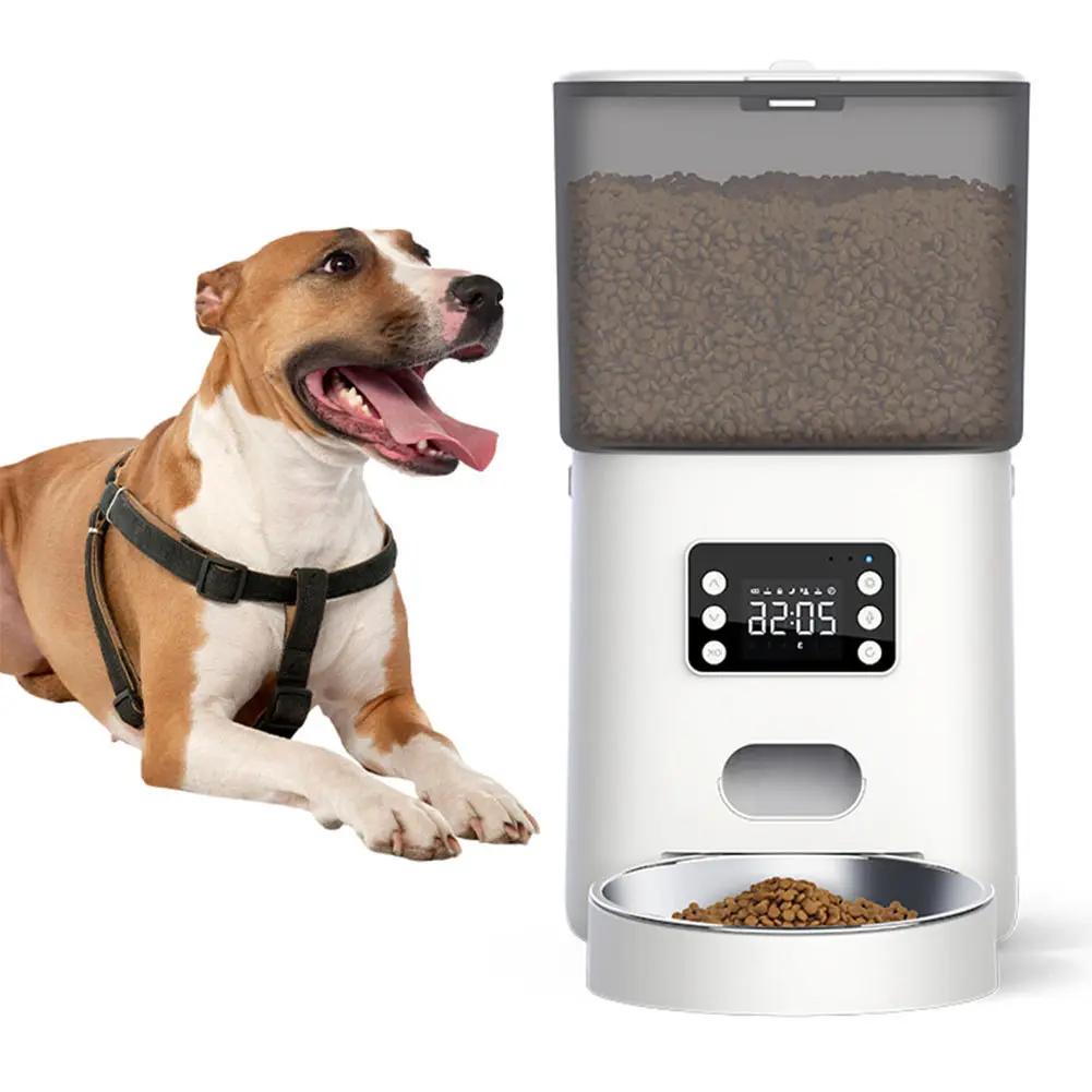 wifi auto pet feeder Multiple guarantees electric cat food station