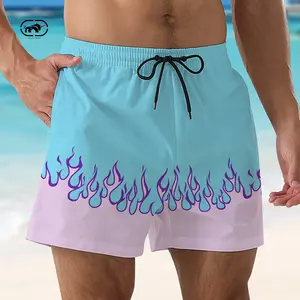 2024 mode Polyester motif impression hommes planche de Surf court séchage rapide haute qualité maillot de bain Shorts de plage