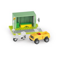 COGO – blocs de construction compatibles pour enfant, jouet en plastique ABS, briques à assembler soi-même, ensemble de 600 pièces