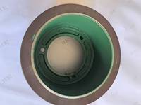 Rouleau en caoutchouc NBR 152*224MM 6 pouces pour décortiqueuse de riz, tambour en fonte