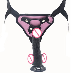 FAAK Strap on <b>Dildo</b> Wearable Sex Harness with Belt Realistic <b>Dildos</b> for Female Pegging SM Adult Sex Toys for Women Lesbian - Product Image 2