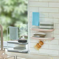 OEM & ODM Tiroir pliable à 2 niveaux Organisateur de bureau pour cuisine et salle de bain Étagère à épices Organisateur sous évier avec échantillon gratuit
