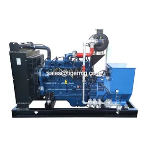 120 kW Erdgasgenerator 6BTAA LPG-Generator Biogasanlage 150 KVA Generator-Set Biomasse-Gasturbinenmotor