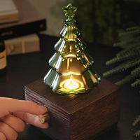 Diffuseur d'huiles essentielles sans eau en bois OEM pour la maison avec lumière LED nocturne