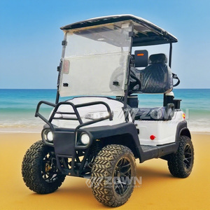 Carrito de Golf Eléctrico Rosa de Lujo 2026, 2/4 Asientos, Color y Logotipo Personalizables, Certificado CE, para Club de Golf y Uso Personal - Product Image 6