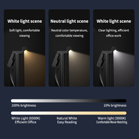 Lampe de bureau LED moderne 30CM 40CM avec contrôle tactile USB, en aluminium/PC, écologique, pour chambre à coucher, maison intelligente, bureau