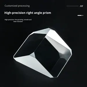 High-Precision BK7 Material <span class=keywords><strong>Optical</strong></span> <span class=keywords><strong>Right</strong></span>-<span class=keywords><strong>Angle</strong></span> <span class=keywords><strong>Prism</strong></span> Strips cuidadosamente selecionados Infrared Precision Optics 25x25mm 99,9% Luz - Product Image 2