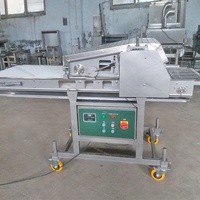 Machine professionnelle électrique d'aplatissement de feuille de viande de feuille d'acier de maille de poisson de maille de Steak de calmar pour l'exportation