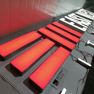 3d Floor Standing <b>Letters</b> 6ft Outdoor Custom Business Sign Channel <b>Letter</b> Illuminated Indoor <b>Led</b> Signage - Product Image 3
