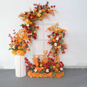 Rosas de Seda Artificiales al por Mayor, Flores de Loto Rojas para el Hogar, Bodas, Navidad, Día de la Madre, Pascua, Año Nuevo y Fiestas - Product Image 6