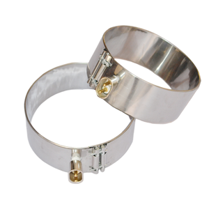 110v 300w Electric Stainless Steel Mica Band Plastic Extruder Heating Elements with <b>Plug</b> - Product Image 1