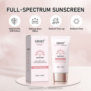 Crème <span class=keywords><strong>solaire</strong></span> <span class=keywords><strong>visage</strong></span>, crème apaisante <span class=keywords><strong>quotidienne</strong></span> à base d'eau, gel léger pour peaux sèches et sensibles, pour le <span class=keywords><strong>visage</strong></span>, 50 ml - Product Image 6
