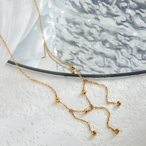 Collares Modernos 2026, Joyería Minimalista Hipoalergénica, Collar de Acero Inoxidable 316L con Baño de Oro PVD de 18k para Mujer - Product Image 4