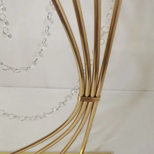 Hot Sale <strong>Wedding</strong> Road Lead Flower Rack Iron Art <strong>Table</strong> Decoration Ornaments <strong>Wedding</strong> <strong>Centre</strong> <strong>Pieces</strong> <strong>Table</strong> Decor Iron Frame - Product Image 6