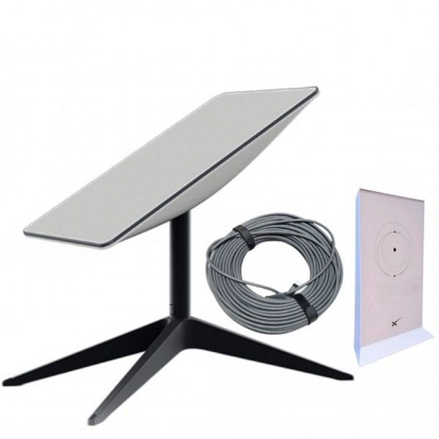NEW Starlink Rev4 Satellite Internet Flat High-Performance Starlink Satellite Internet Kit With Wedge Mount