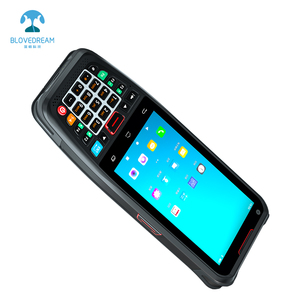 Android cầm tay gồ ghề 2D Máy Quét Mã Vạch thiết bị đầu cuối đọc wifi 4 gam dữ liệu chụp Chất lượng cao di động công nghiệp PDAs điện thoại - Product Image 5