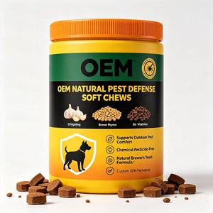 <span class=keywords><strong>Comprimés</strong></span> à mâcher naturels contre les tiques et les <span class=keywords><strong>puces</strong></span> pour chiens - Product Image 5