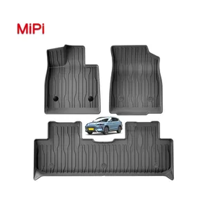 Grosir Pabrik TPE karpet lantai mobil untuk BYD Song PLUS 2023 tikar mobil tahan air tidak licin karpet mobil 3D kustom
