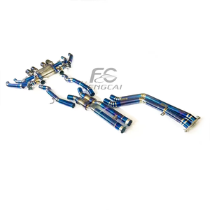 Tubos de Escape CatBack de Aleación de Titanio de Alta Calidad para BMW X4M F98 3.0T 2019-2021, Mejora el Par a Baja Velocidad al Arrancar - Product Image 4