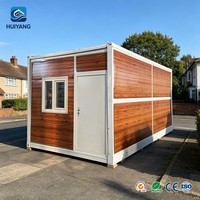 Maison conteneur pliable en acier, bureau mobile de 20 pieds, salle de sport préfabriquée, dortoir, appartement, écologique