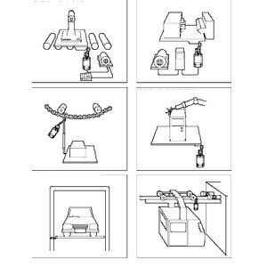 Interrupteur de fin de course FATO CFWL-CA12-2 à entrée par le bas, type NEMA A, pour commande industrielle - Product Image 4