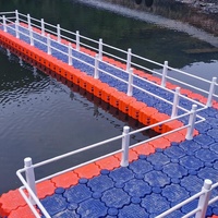 Plateforme flottante personnalisable pour le surf en mer, couleur robuste, plate-forme gonflable pour ponton, île flottante