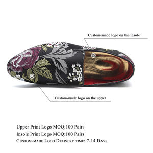 37-48 большие размеры для мужчин и женщин с вышивкой стиль курение лоферы с острым носком; Повседневная обувь; Лоферы; Обувь под свадебное платье туфли 7716 - Product Image 4