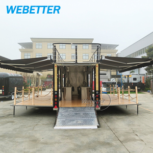 WEBETTER <span class=keywords><strong>Casa</strong></span> Contenedor, Restaurante Móvil, Cafetería Móvil Portátil, Remolque de Bar de Jugos - Product Image 5