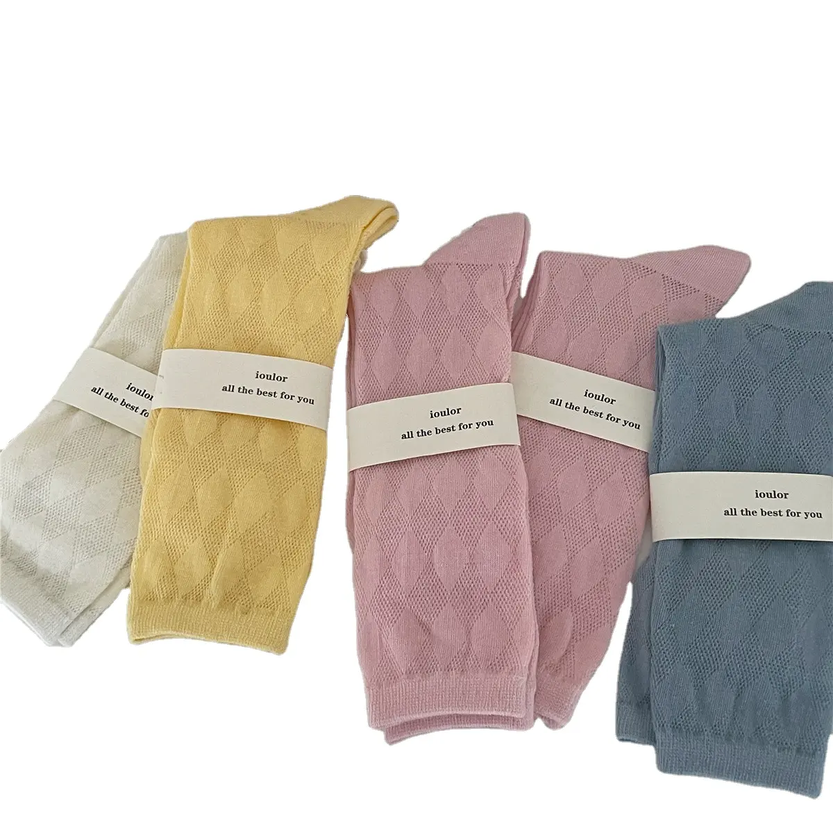 The trend of sweat-absorbent cotton socks for men and women in spring and summer