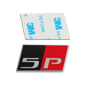 Proveedor de fábrica Etiqueta adhesiva metálica plateada Insignia de parrilla de coche Emblemas de coche esmaltados Carta 3D Ally Insignia de metal Emblema - Product Image 3