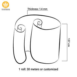 汽车内饰用光滑耐磨超细纤维皮革碳pu皮革人造革 - Product Image 4