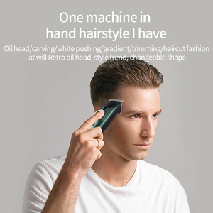 VOAUN V-602 Elektrischer Haarschneider Neuer Kopfhaar-<span class=keywords><strong>Trimmer</strong></span> mit Öl für den persönlichen Gebrauch zu Hause USB-betrieben für Autos Hotels - Product Image 3
