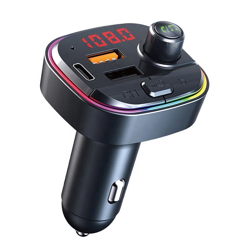 Автомобильный fm-трансмиттер LUTU C13, fm-трансмиттер с быстрой зарядкой Q3.0 PD18W