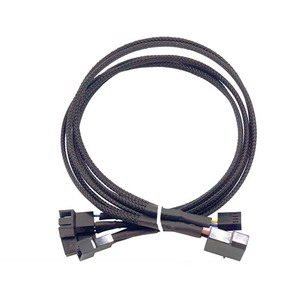 Cantail-ventilador de refrigeración de CPU, 1 a 6 <span class=keywords><strong>IDE</strong></span> Molex, 4 pines a 6 pines, PWM, Hub, 4 pines, <span class=keywords><strong>3</strong></span> pines, Cable divisor para fuente de alimentación de ordenador ATX - Product Image 6
