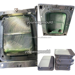 Mould China Custom High Quality Injection Plastic Luggage Shell Mould - Product Image 4