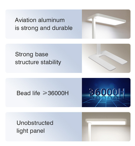 Bán buôn tùy chỉnh nhôm cảm ứng hiện đại điều khiển đèn đọc sách tầng thường vụ văn phòng thông minh đèn stehlampe - Product Image 4
