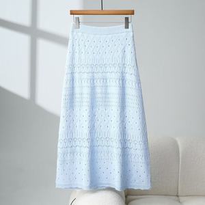 <span class=keywords><strong>Ensemble</strong></span> Deux Pièces pour <span class=keywords><strong>Femme</strong></span> : Robe <span class=keywords><strong>Pull</strong></span> Style Minimaliste à Col Rond <span class=keywords><strong>et</strong></span> Blouse <span class=keywords><strong>en</strong></span> <span class=keywords><strong>Maille</strong></span> Tricotée Anti-UV, <span class=keywords><strong>Jupe</strong></span> Près du Corps Toutes Saisons - Product Image 4