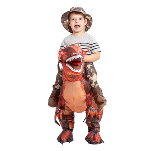 Disfraz <span class=keywords><strong>de</strong></span> Dinosaurio Inflable Unisex <span class=keywords><strong>de</strong></span> Poliéster, Divertido Disfraz <span class=keywords><strong>de</strong></span> Mascota para Niños, Halloween, Navidad, Estilo Anime, Fiesta - Product Image 3