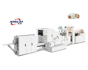 Полуавтоматическая легко удобная машина для производства бумажных пакетов, изготовленная в Китае