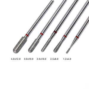 Toboom Diş Laboratuvarı Ekipmanları Diş Aletleri Döner Alet Paslanmaz Çelik Diş Frezesi Parlatma Fırçası 2.35mm Konik - Product Image 2