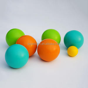 Ensemble <span class=keywords><strong>de</strong></span> balles <span class=keywords><strong>de</strong></span> <span class=keywords><strong>pétanque</strong></span> en bois d'extérieur pour adultes 7 balles pour le plaisir et l'exercice Jeux <span class=keywords><strong>de</strong></span> société d'arrière-cour similaires à la <span class=keywords><strong>pétanque</strong></span> pour enfants - Product Image 1