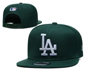 En stock nueva era de bordado 3D Parche lateral gorra ajustada gorras de ala plana sombreros ajustados americanos para el equipo gorras ajustadas SnapBack