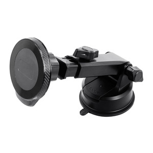 Carbon Fiber Frame Windshield &amp; Dashboard 2 in 1 Telescopic Magnetic Car <strong>Holder</strong> - Product Image 1